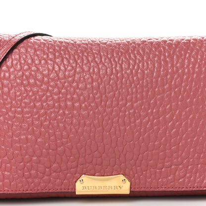 Burberry Signature Grain Mildenhall Crossbody Bag Pink 10 of 13
