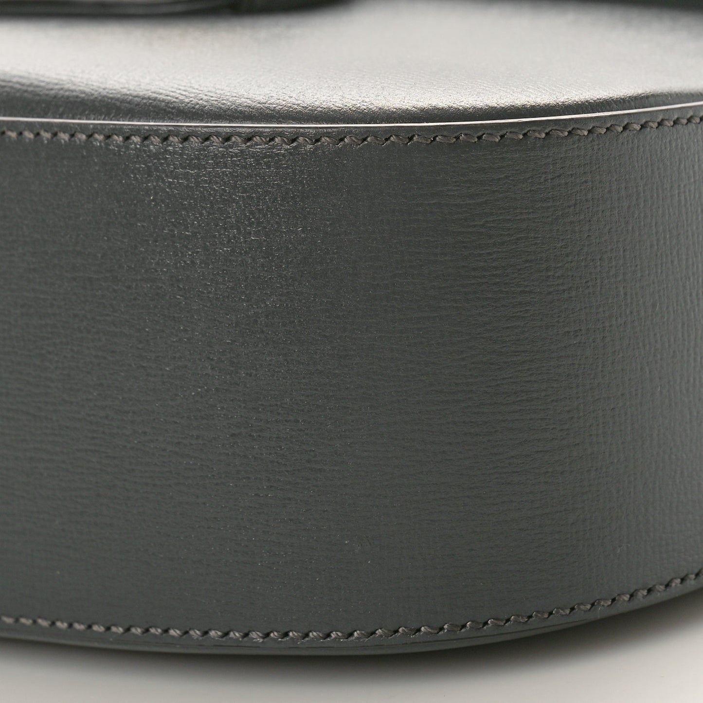 Azalea Calfskin Web Horsebit 1955 Shoulder Bag Graphite Grey