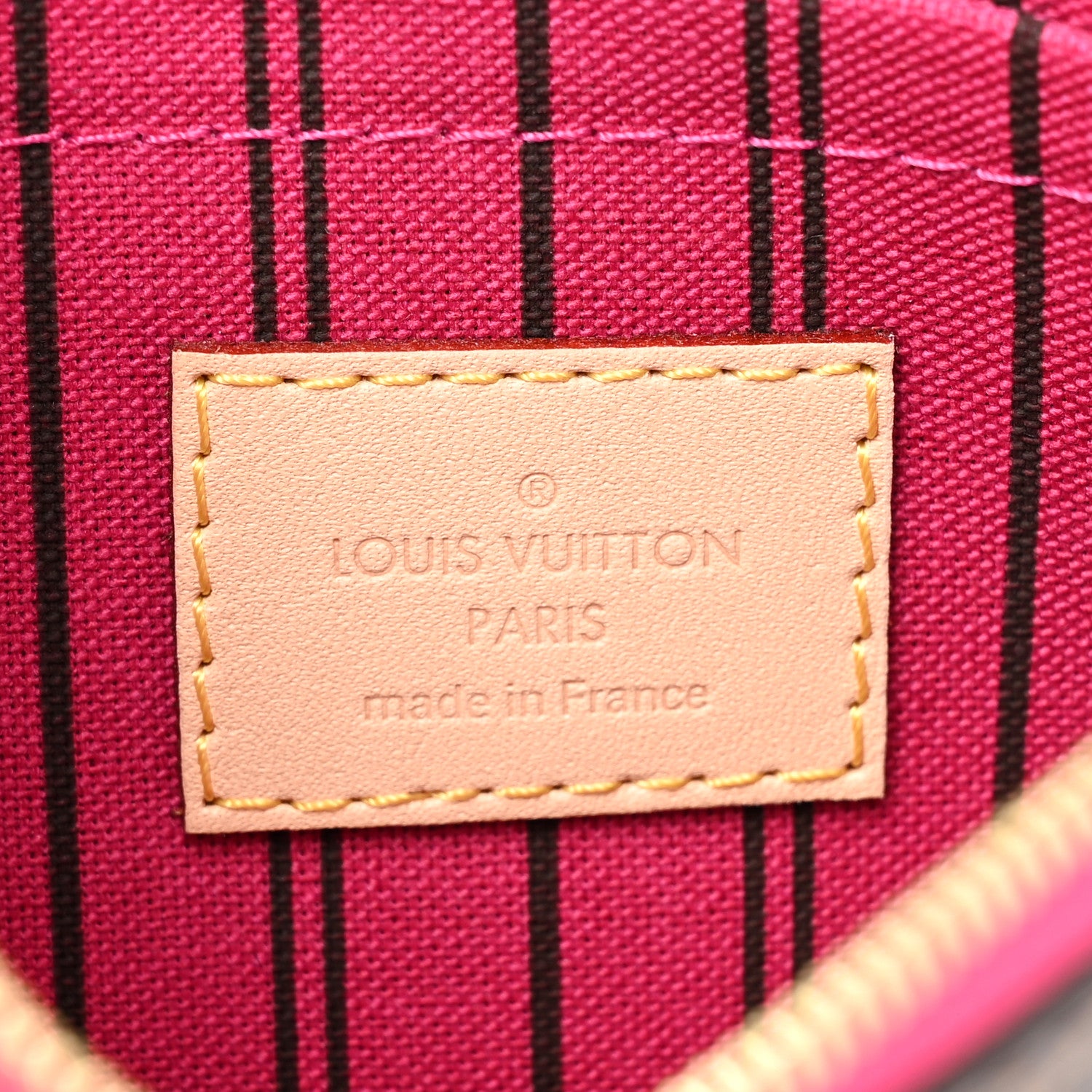 Louis Vuitton Monogram Neverfull PM Pochette Pivoine 6 of 9