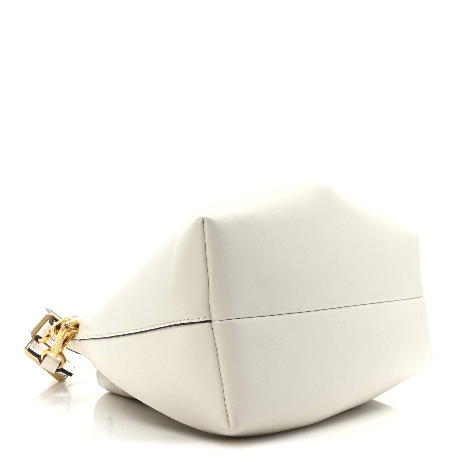 Jimmy Choo Calfskin Bon Bon East West Bucket Bag Latte 4 of 10
