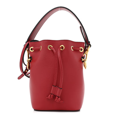 Fendi Vitello Cruise F is Fendi Mini Mon Tresor Bucket Bag Fragola 1 of 10