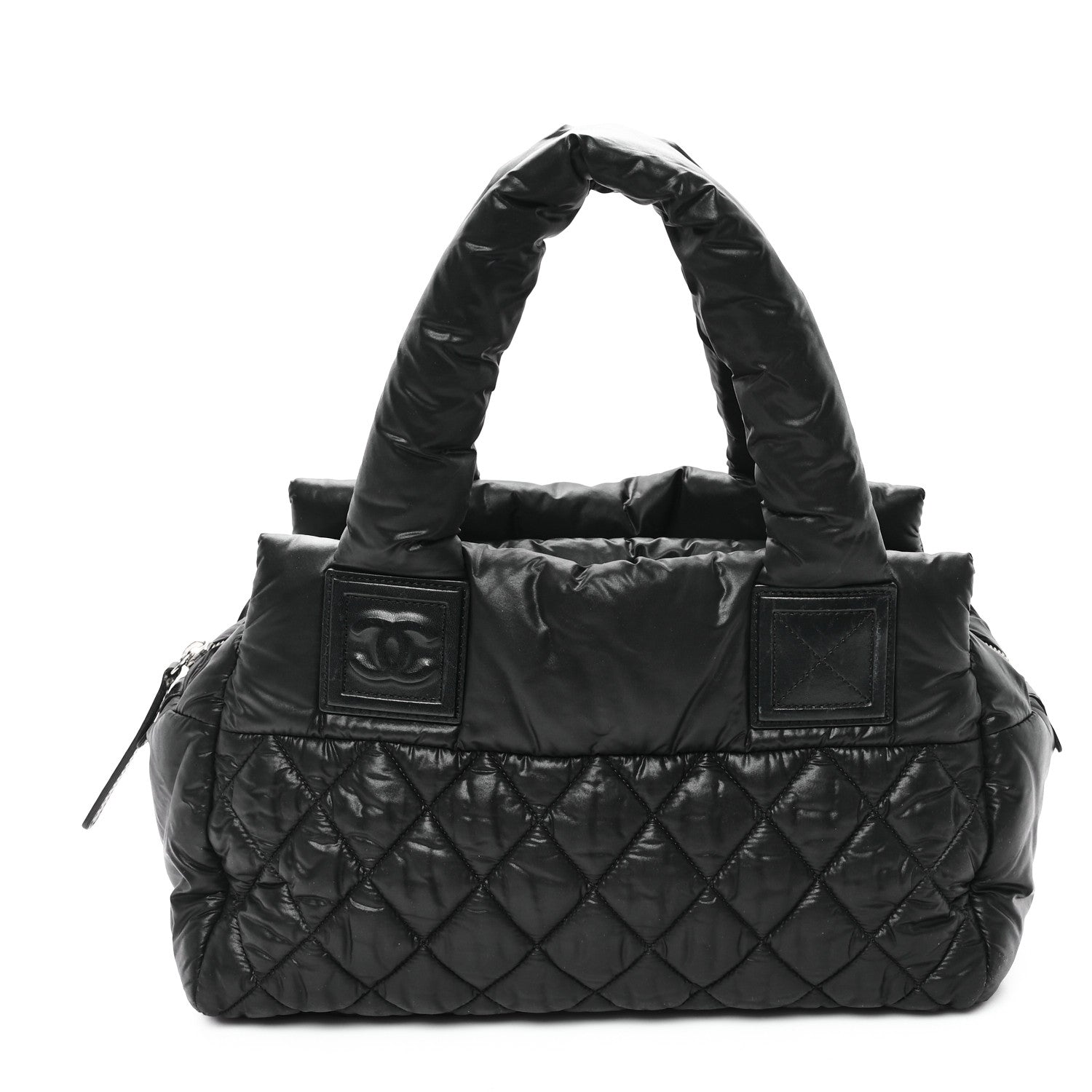 Chanel Nylon Coco Cocoon Zipped Tote Black 1 of 12