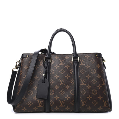 Louis Vuitton Monogram Soufflot MM Black 1 of 4