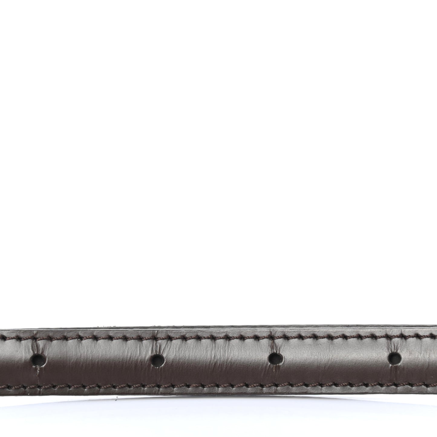 Calfskin Adjustable Speedy Bandouliere Shoulder Strap Brown