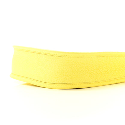 Hermes Taurillon Clemence Evelyne TPM Limoncello 10 of 11