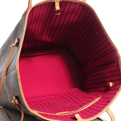 Louis Vuitton Monogram Neo Neverfull MM Fuchsia 5 of 7