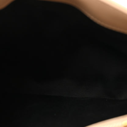 Saint Laurent Calfskin Y Quilted Monogram Small Loulou Chain Satchel Dark Beige 5 of 10