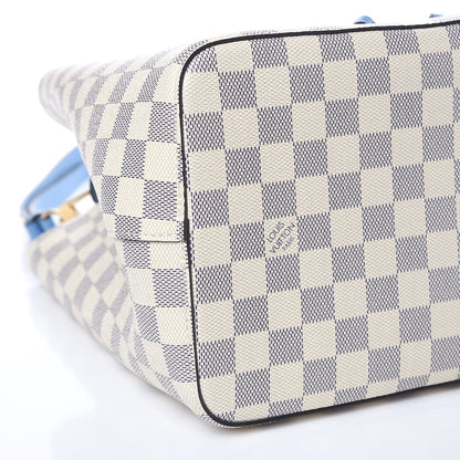 Louis Vuitton Damier Azur Neonoe MM Bleuet 7 of 9
