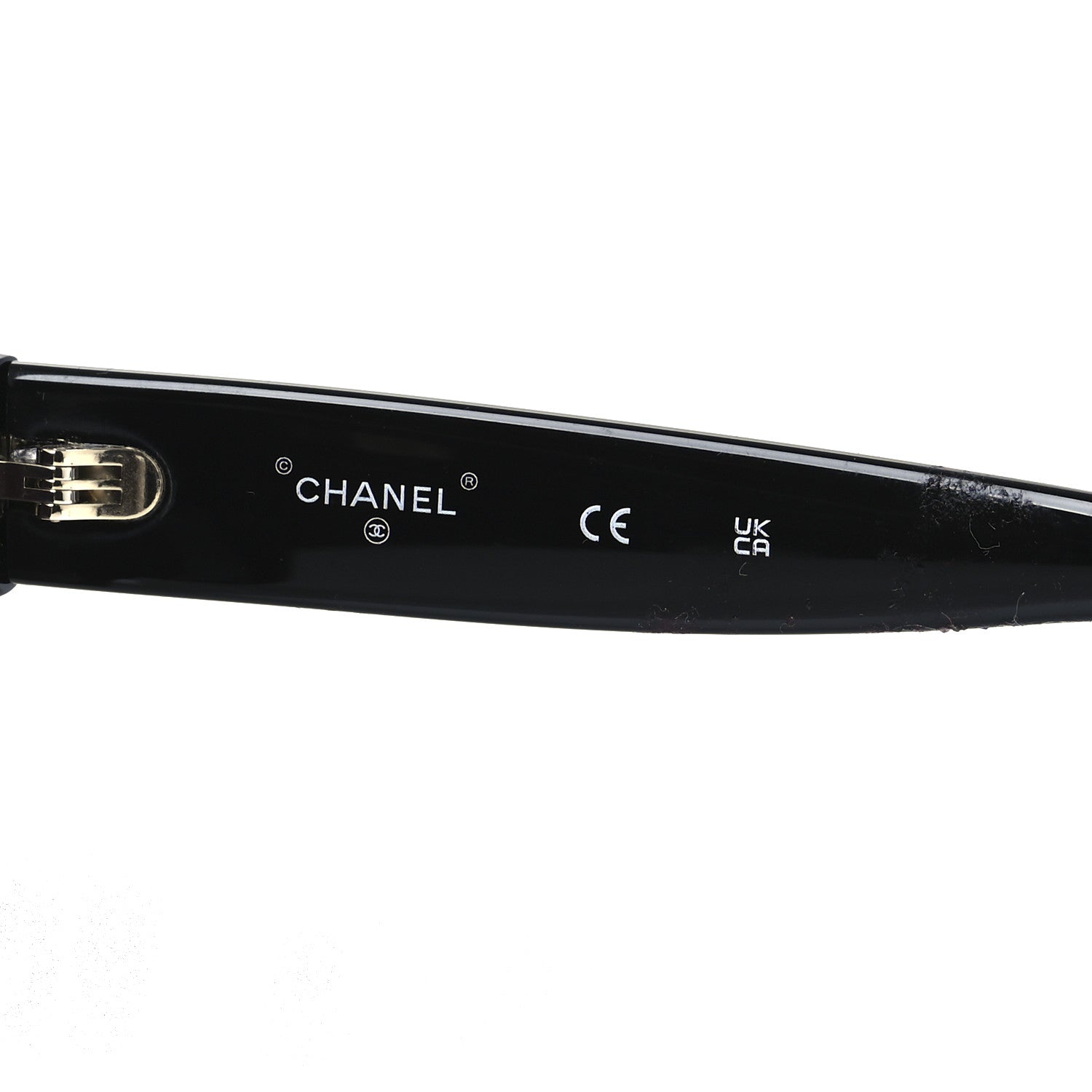 Chanel Acetate Square Sunglasses 71505-A Black Grey 6 of 10