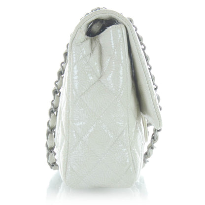 Chanel Crackled Patent Jumbo Flap 6 of 12