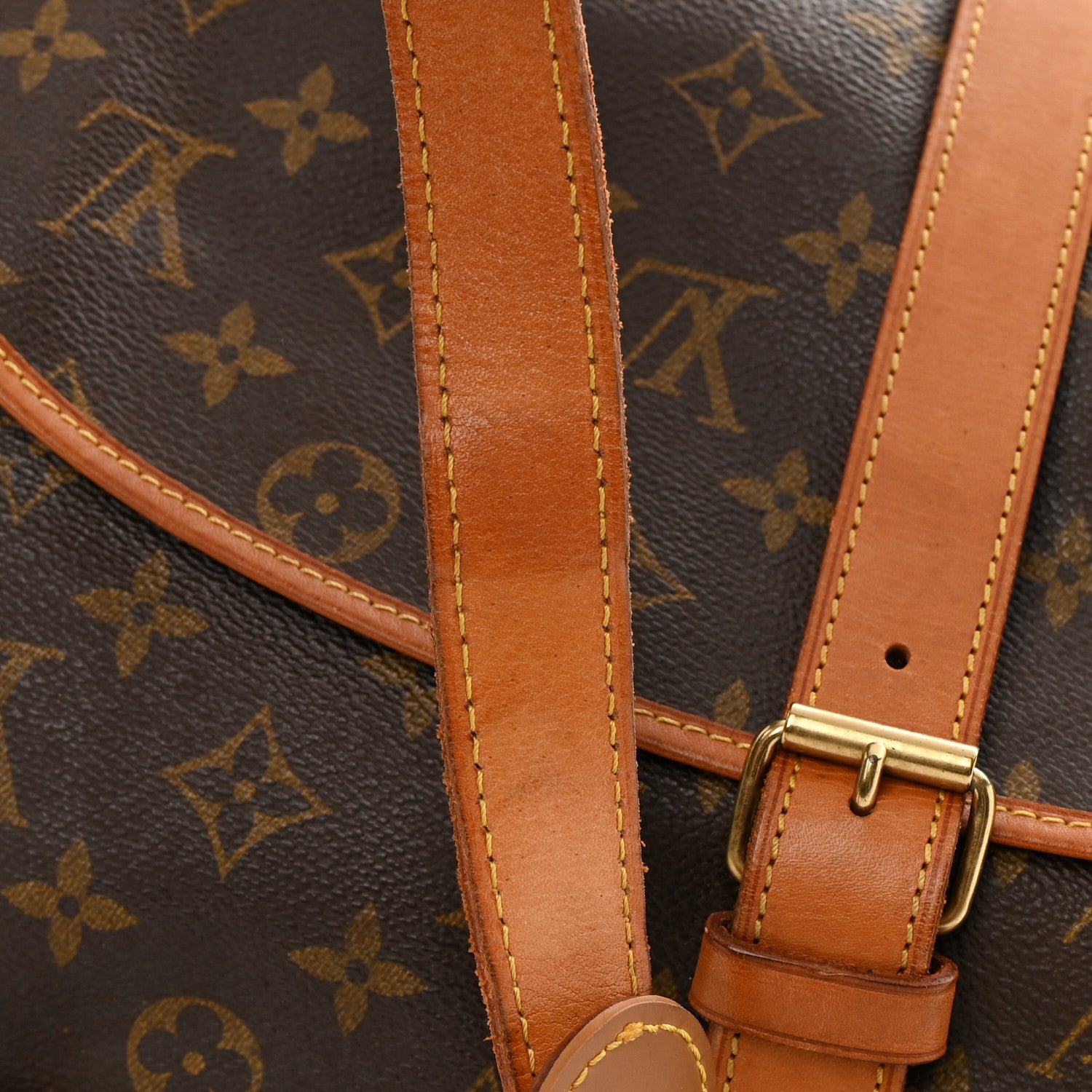 Louis Vuitton Monogram Saumur 35 12 of 16