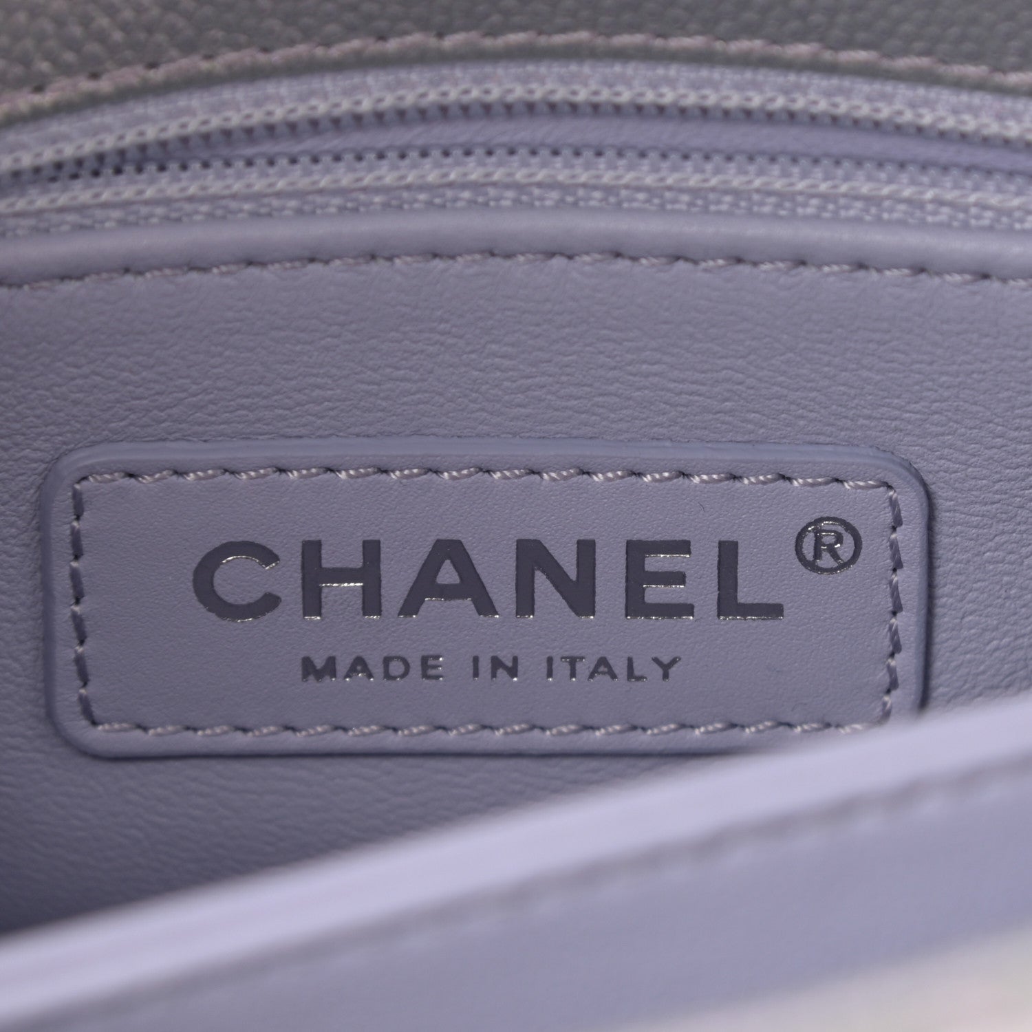 Chanel Iridescent Caviar Quilted Extra Mini Coco Handle Flap Purple 6 of 13