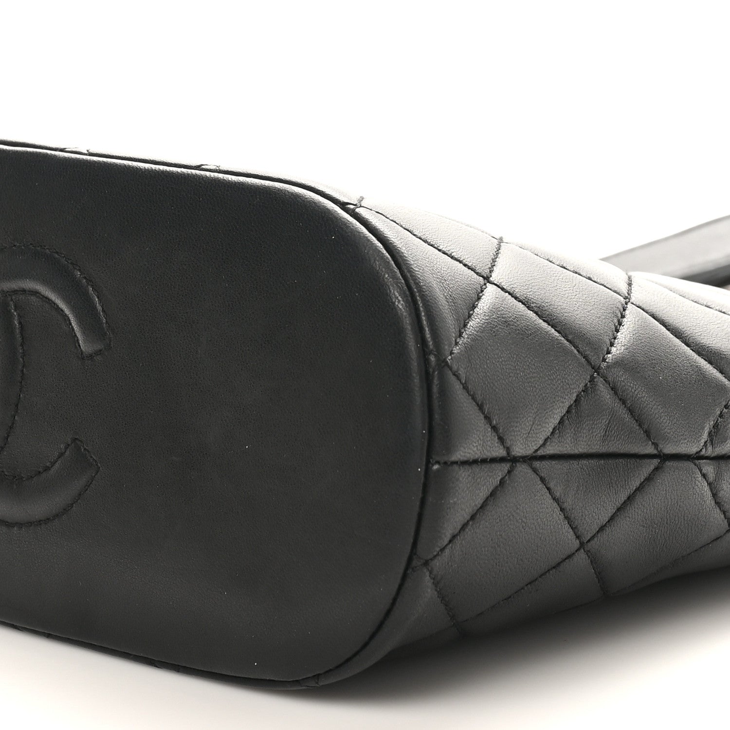Chanel Lambskin Quilted Tote Black 11 of 12