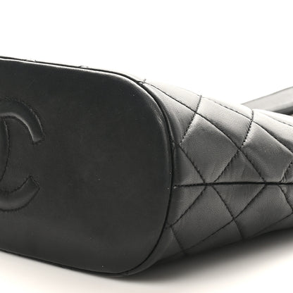 Chanel Lambskin Quilted Tote Black 11 of 12