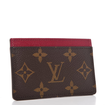 Louis Vuitton Monogram Card Holder Fuchsia 3 of 7