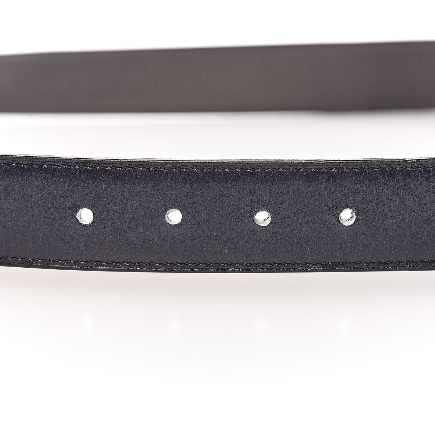 Box Togo 32mm H Belt 90 Bleu Marine Grey