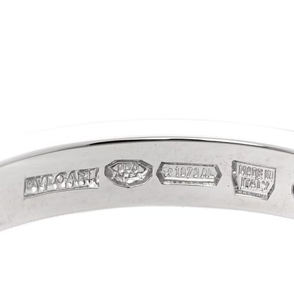 Bulgari Platinum MarryMe Wedding Band Ring 58 8.25 4 of 5