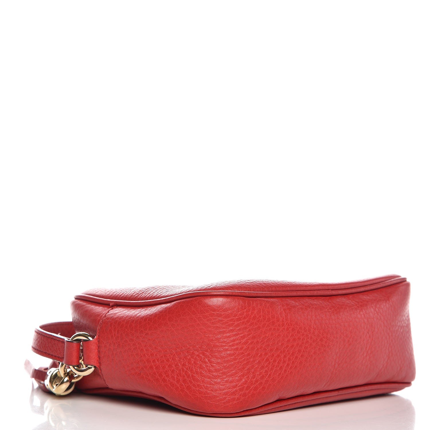 Gucci Pebbled Calfskin Small Soho Disco Bag Tabasco Red 4 of 8