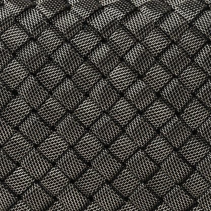 Bottega Veneta Metal Intrecciato Mesh Woven Knot Clutch Argento 7 of 9