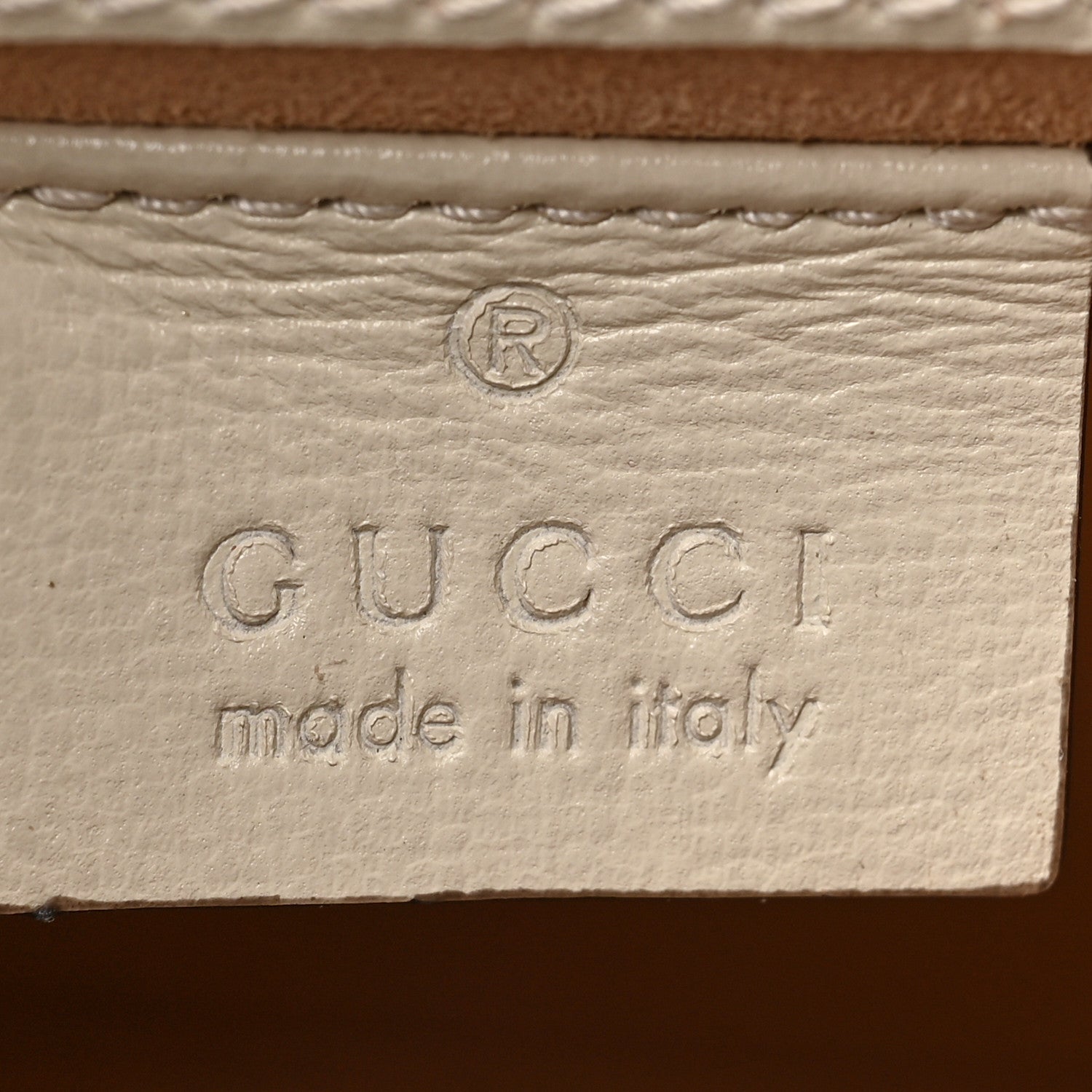 Gucci GG Supreme Monogram Azalea Calfskin Mini Horsebit 1955 Crossbody Bag Beige Ebony Mystic White 6 of 10
