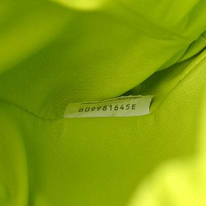 Bottega Veneta Nappa Intrecciato Teen Pouch Acid Kiwi 8 of 10