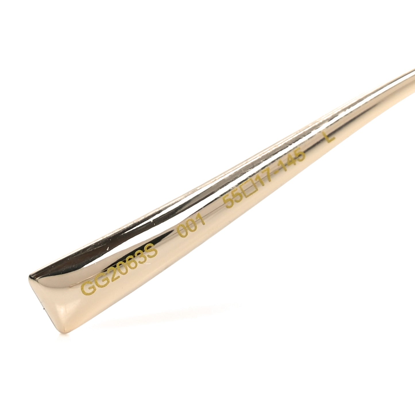 Metal Bamboo Sunglasses GG2063S Gold