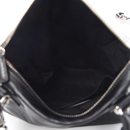 Givenchy Smooth Calfskin Wood Paneled Small Pandora Black 7 of 10