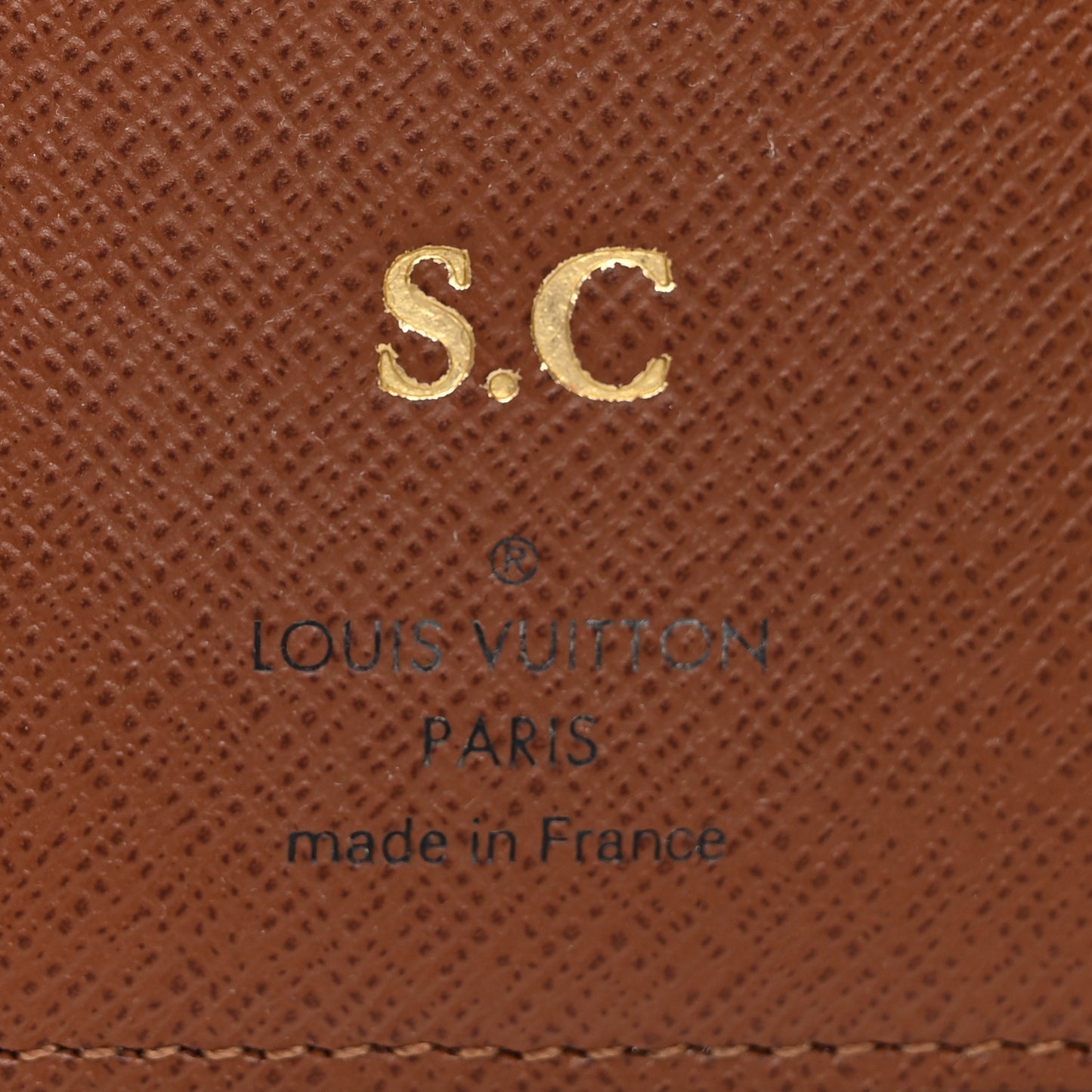 Monogram Medium Ring Agenda Cover