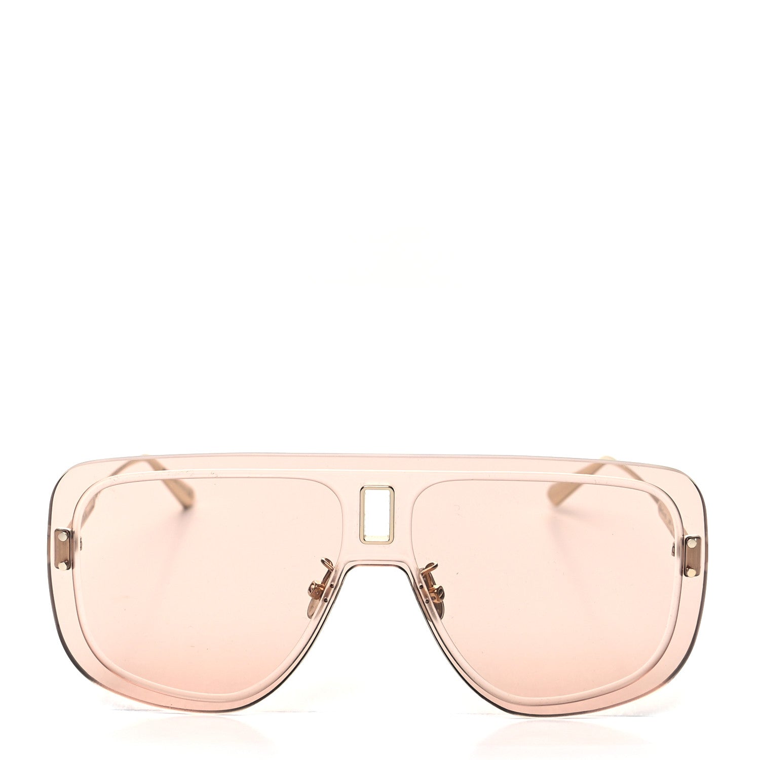 Christian Dior UltraDior Mask Sunglasses Gold Pink 2 of 8