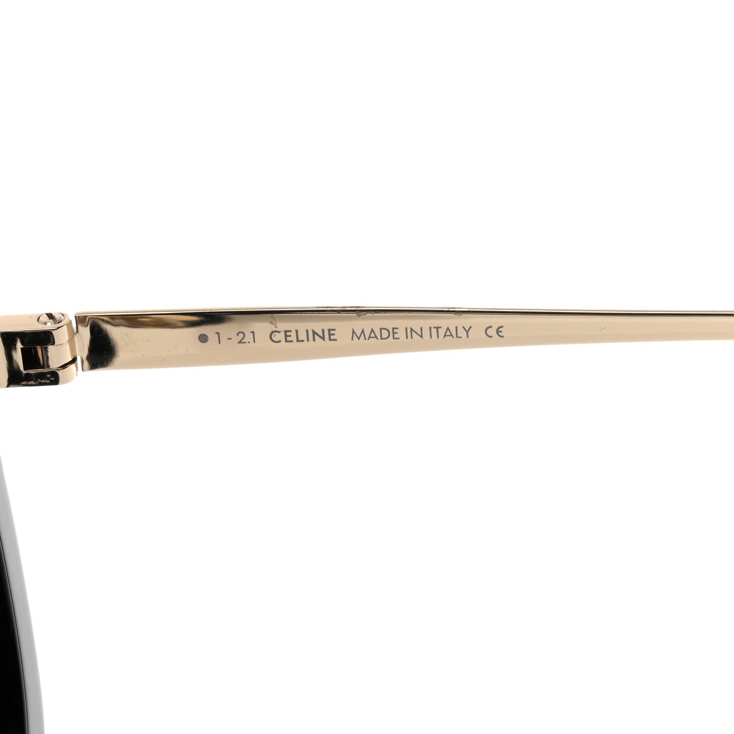 Oversized Square Metal Sunglasses CL40202U Black