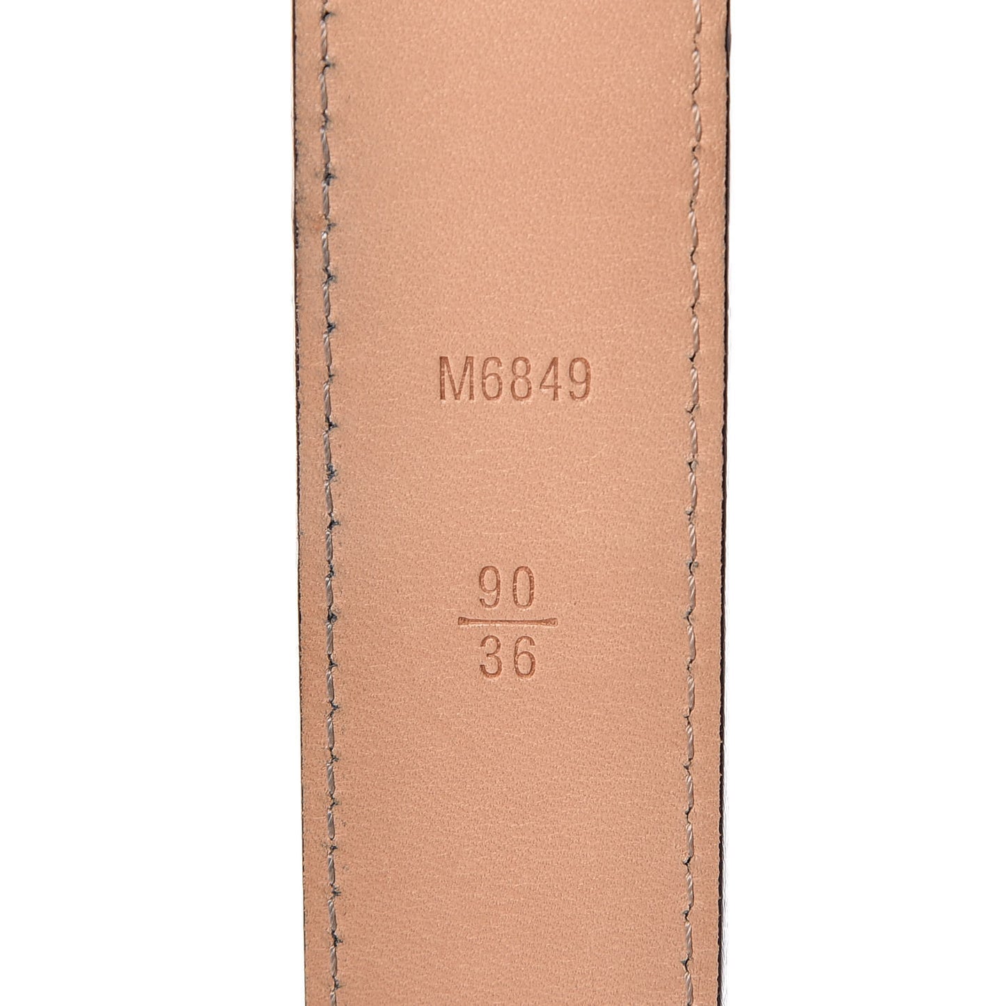 Vernis LV Frame Belt 90 36 Amarante