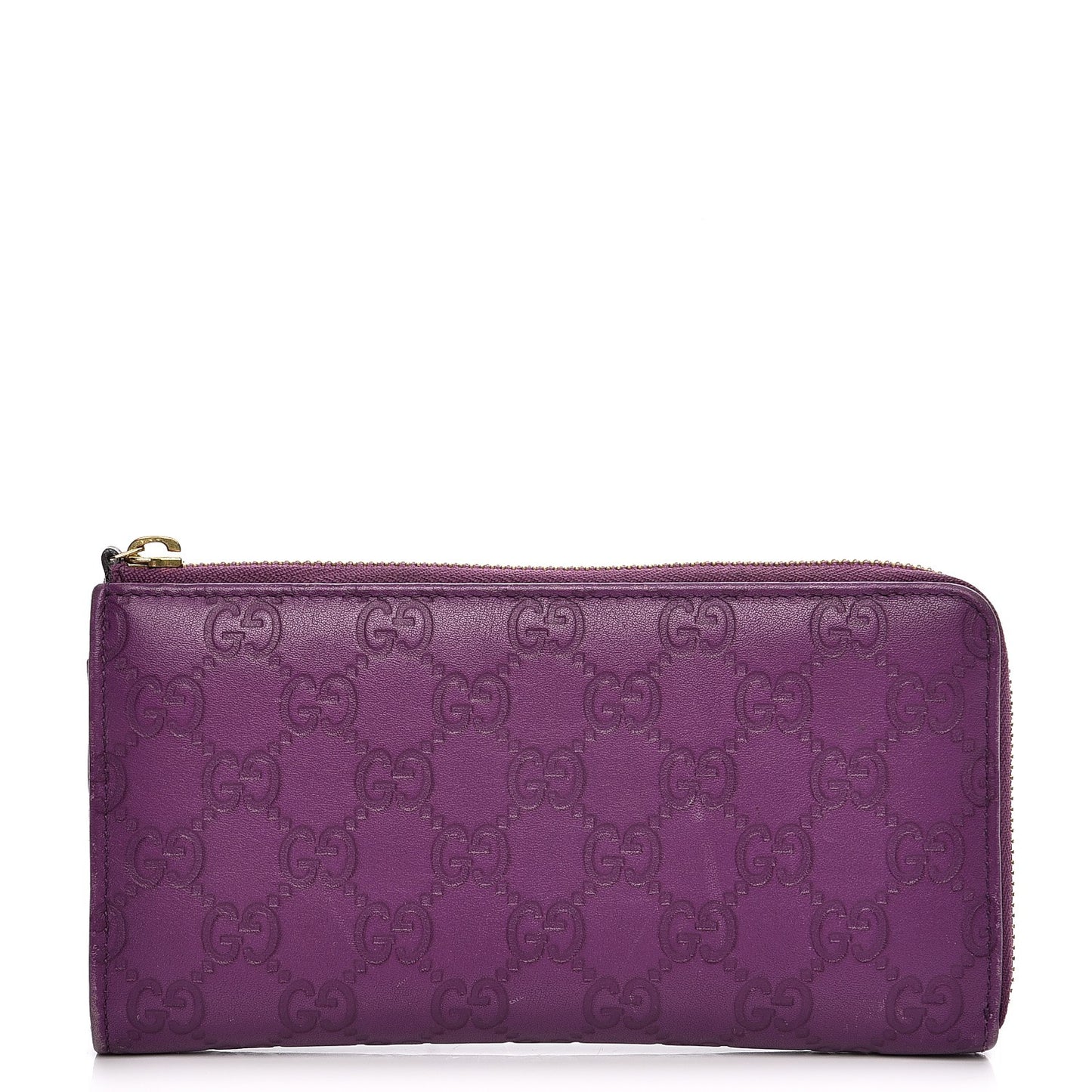 Guccissima Donna Long Wallet Purple
