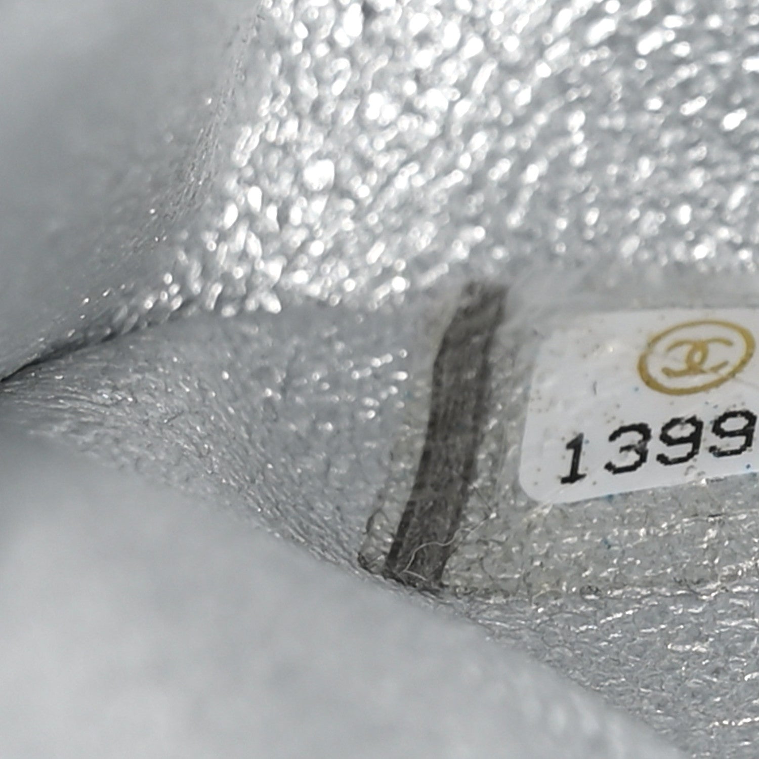 Chanel Metallic Lambskin Quilted Maxi Single Flap Silver 7 of 10