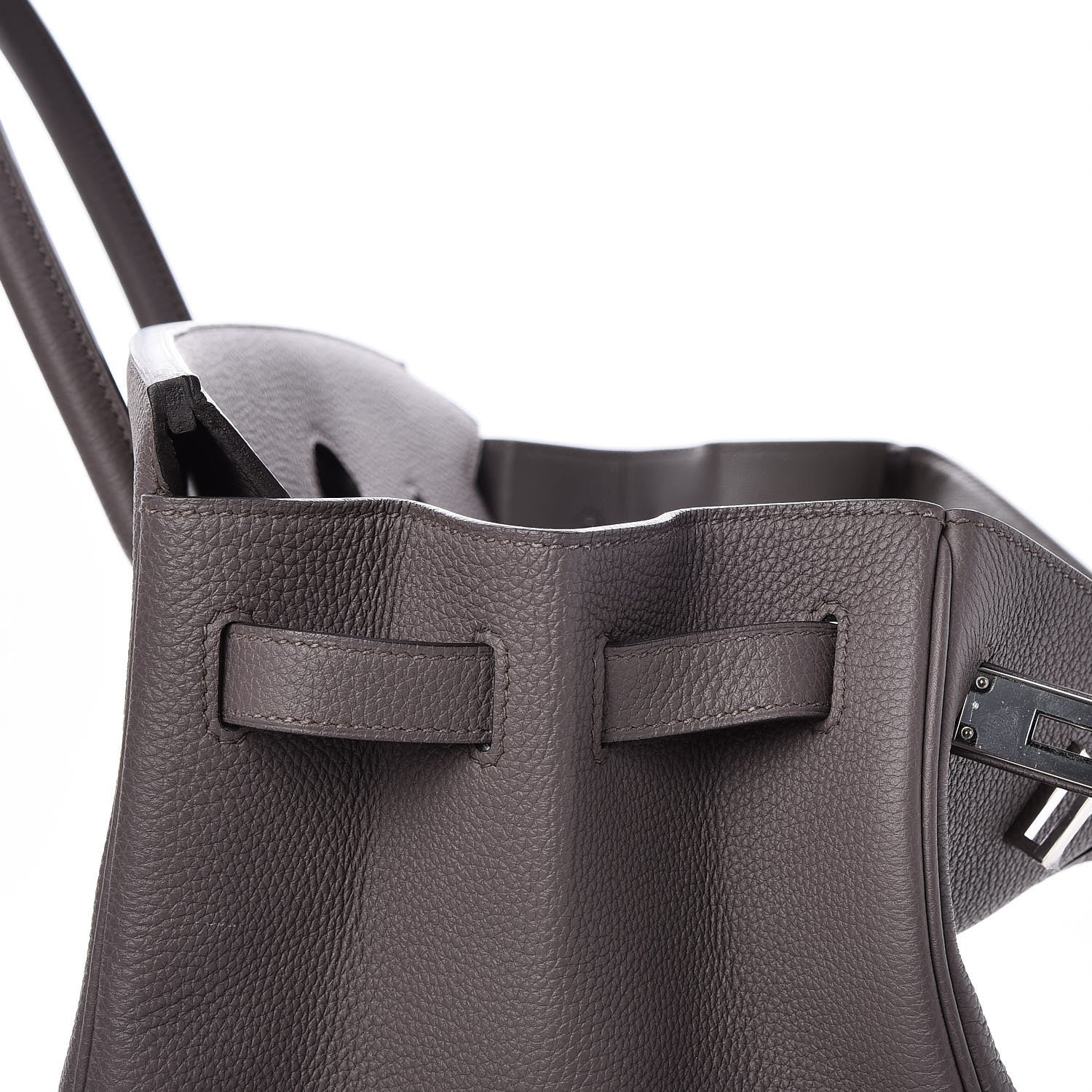 Hermes Togo Birkin 40 Etain 29 of 35
