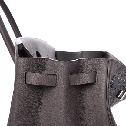 Hermes Togo Birkin 40 Etain 29 of 35
