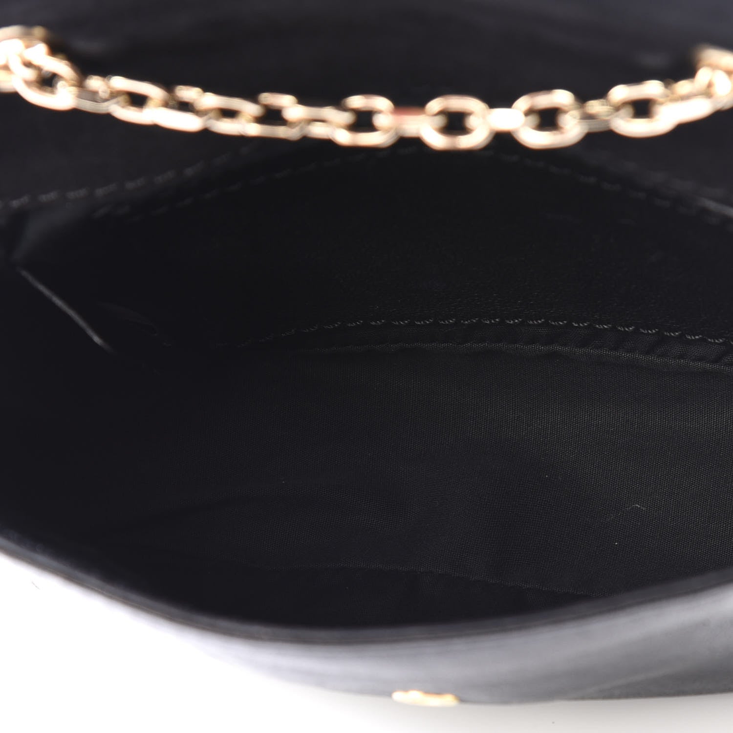 Chloe Grained Calfskin Crystal Mini Lily Crossbody Bag Black 4 of 11