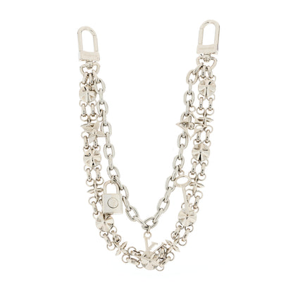 Louis Vuitton Metal My Flower Chain Bag Charm Silver 1 of 8