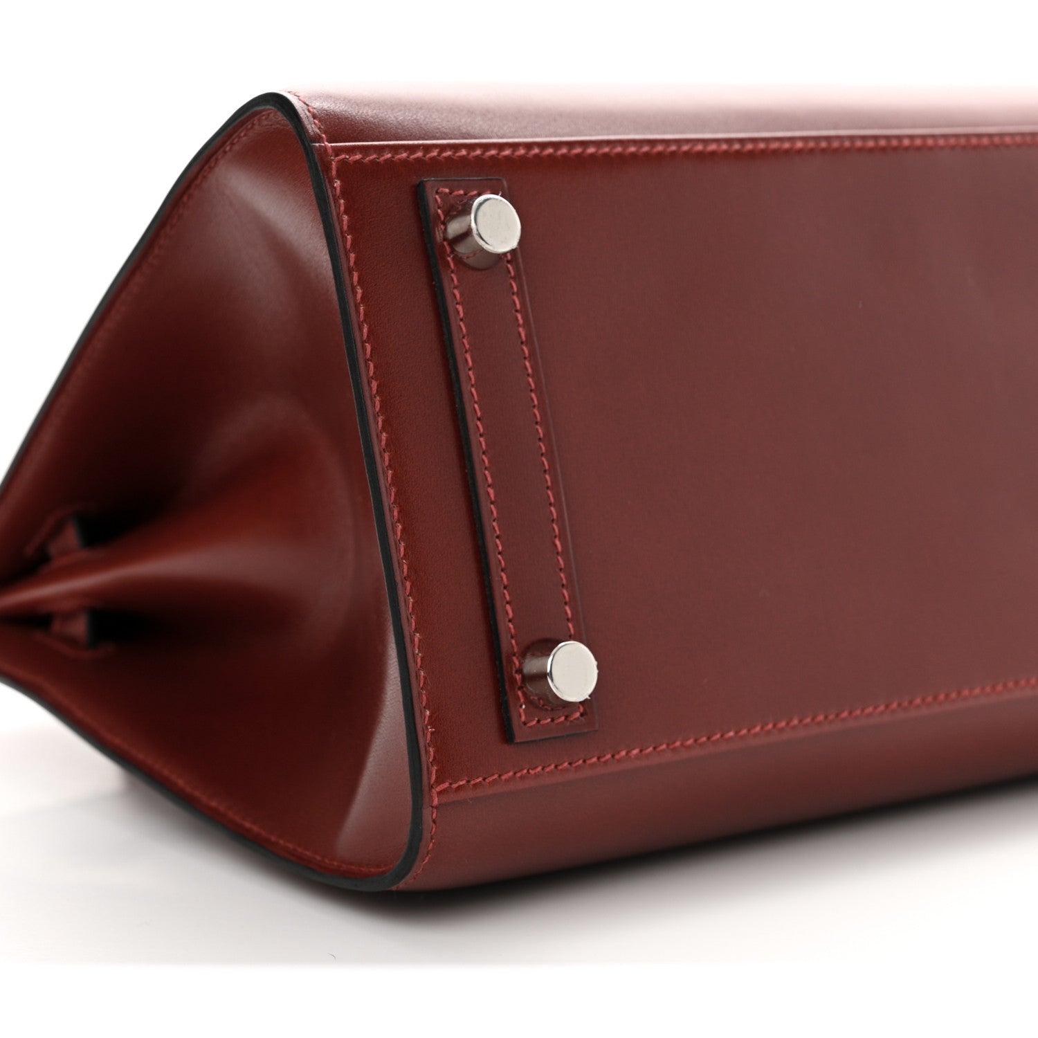 Hermes Box Birkin Sellier 25 Rouge H 9 of 13