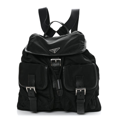 Prada Nylon Vela Large Backpack Black 1 of 14