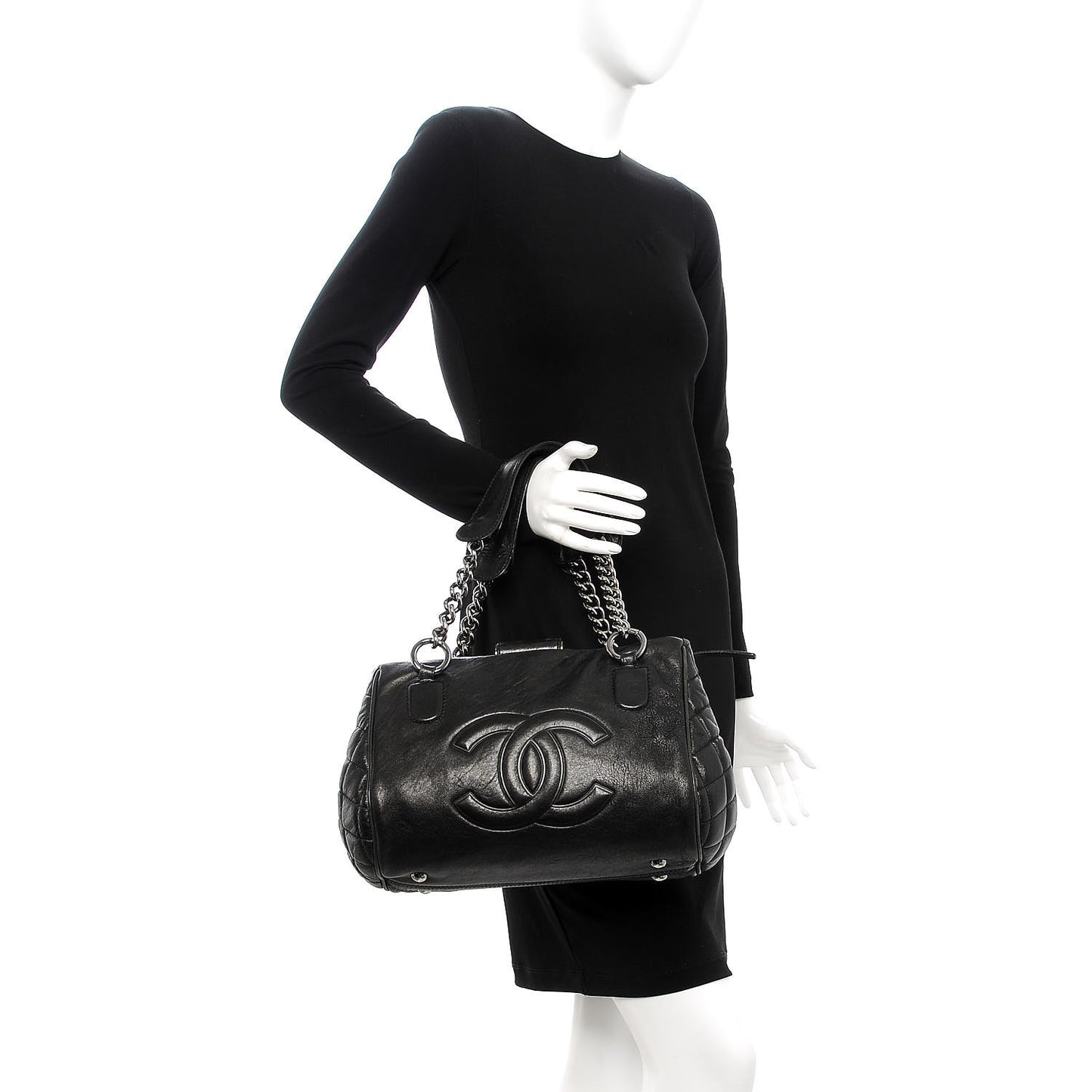 Calfskin Small Perfect Day Tote Black