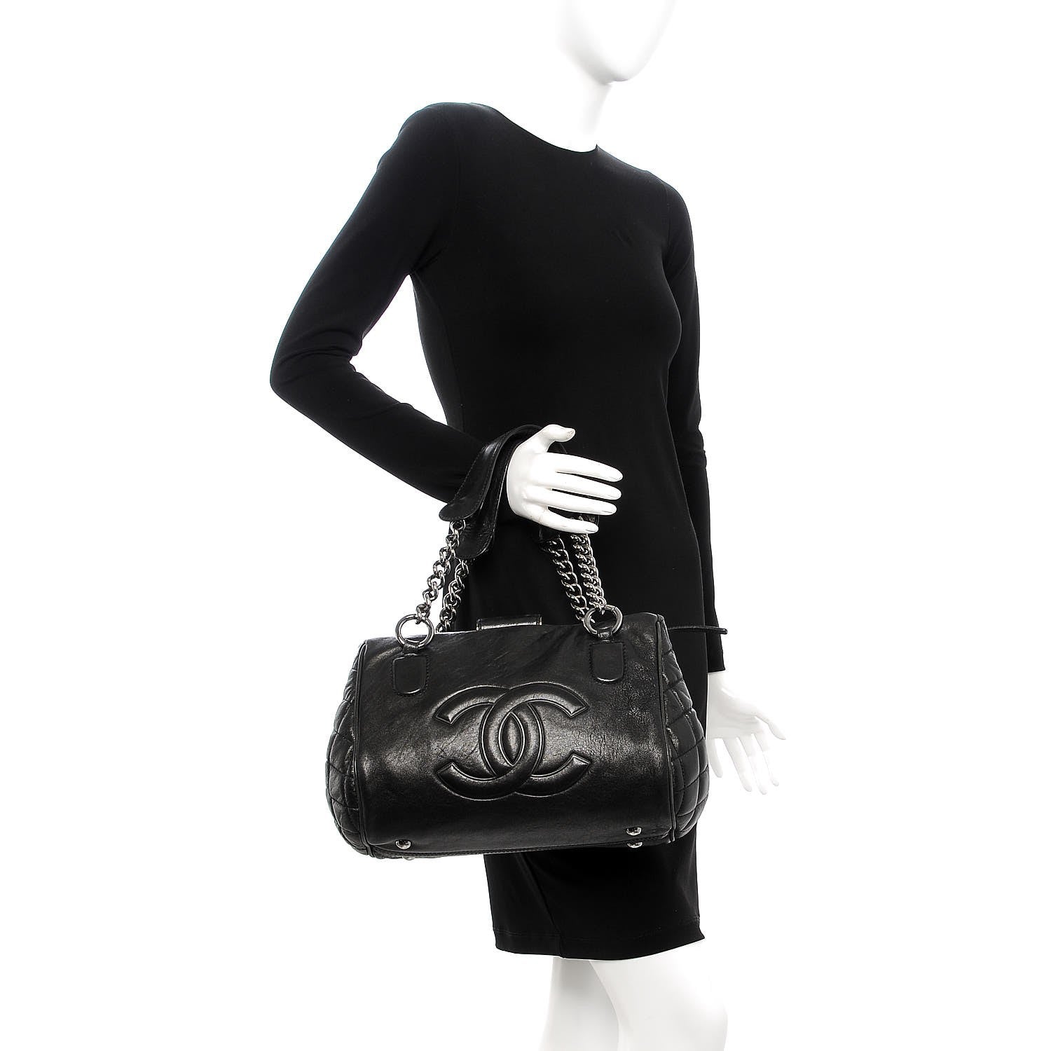 Chanel Calfskin Small Perfect Day Tote Black 2 of 14