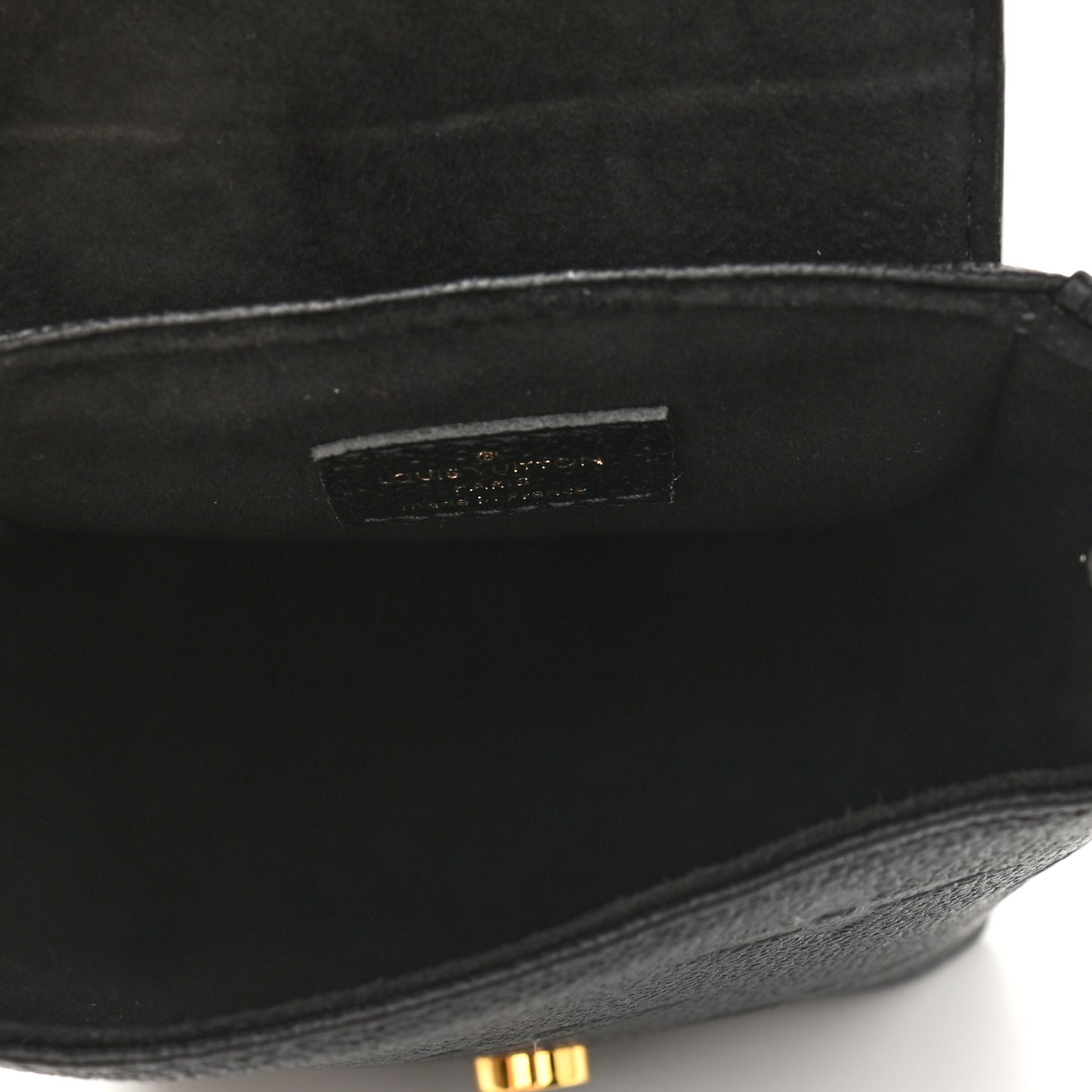 Empreinte Monogram Giant Tiny Backpack Black