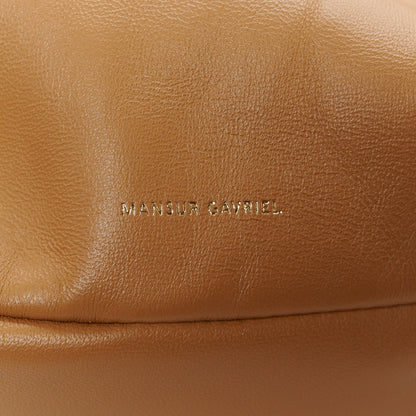 Mansur Gavriel Lambskin Cloud Mini Clutch Caramel 7 of 10