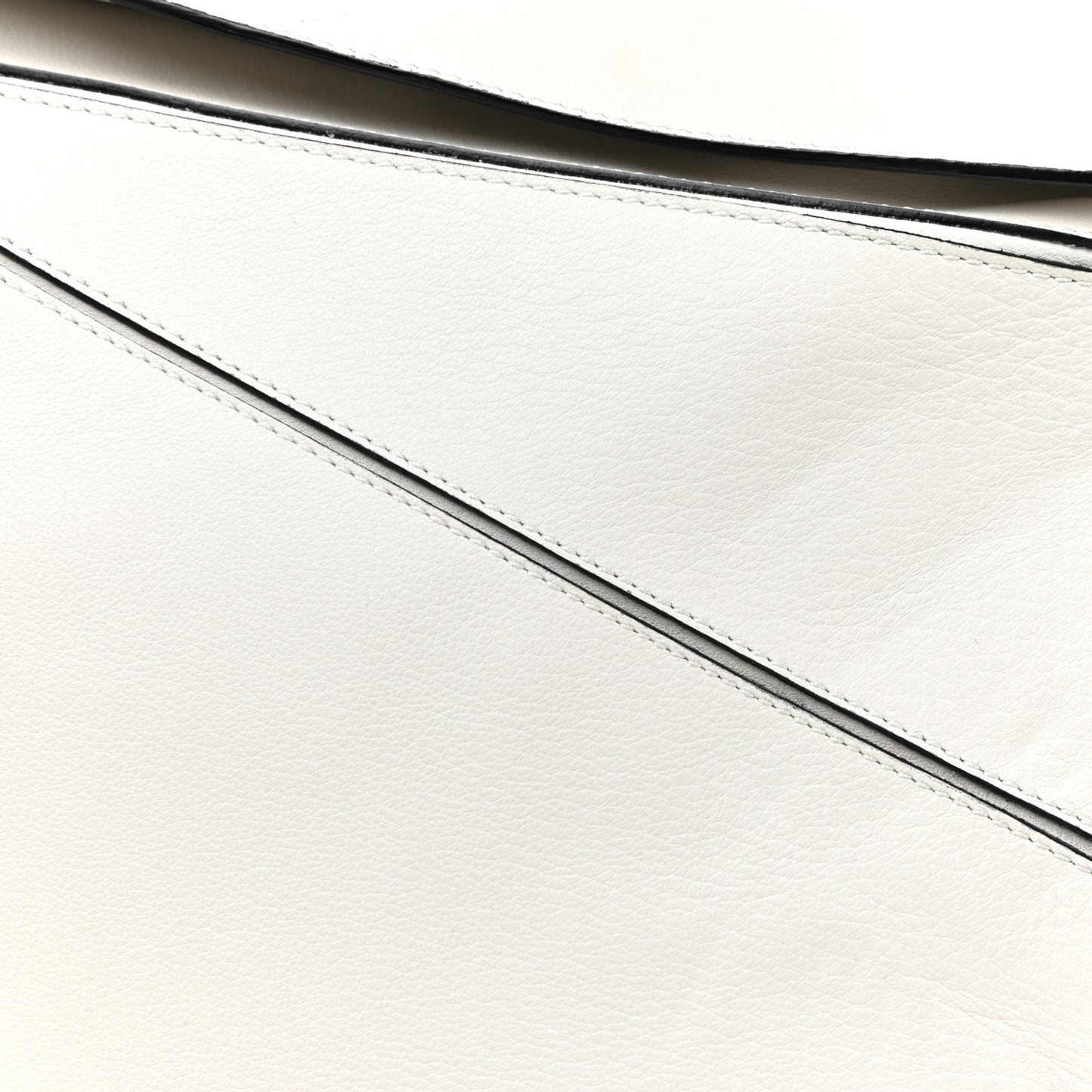 Calfskin Medium Puzzle Bag White
