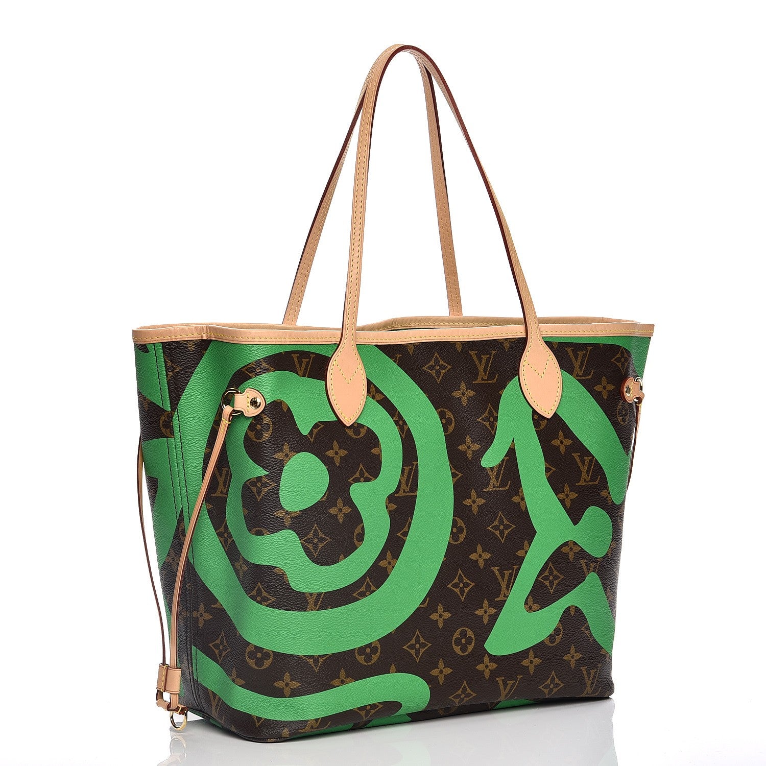 Louis Vuitton Monogram Tahitienne Hawaii Neverfull MM 4 of 9