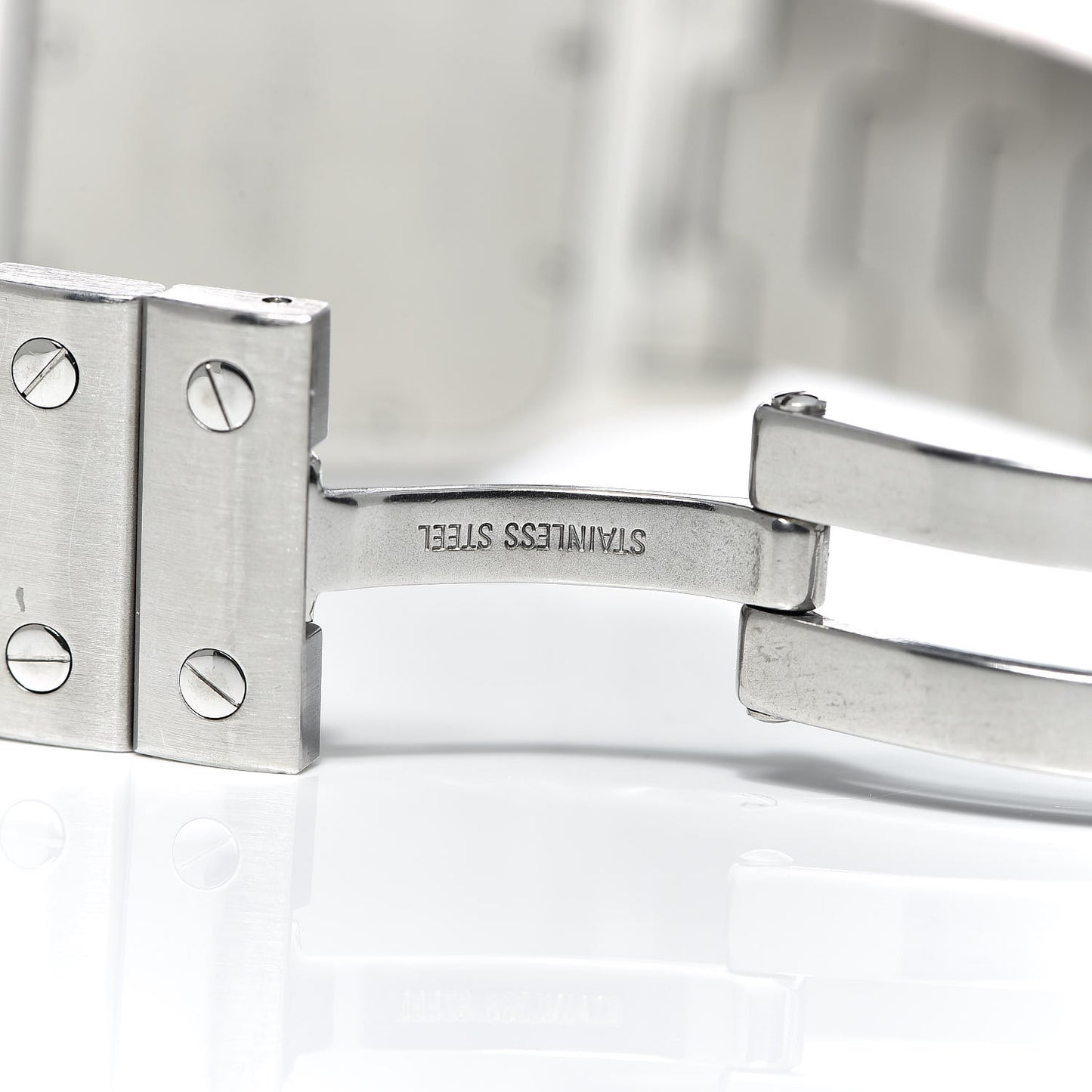 Stainless Steel 29mm Santos De Galbee Quartz Watch
