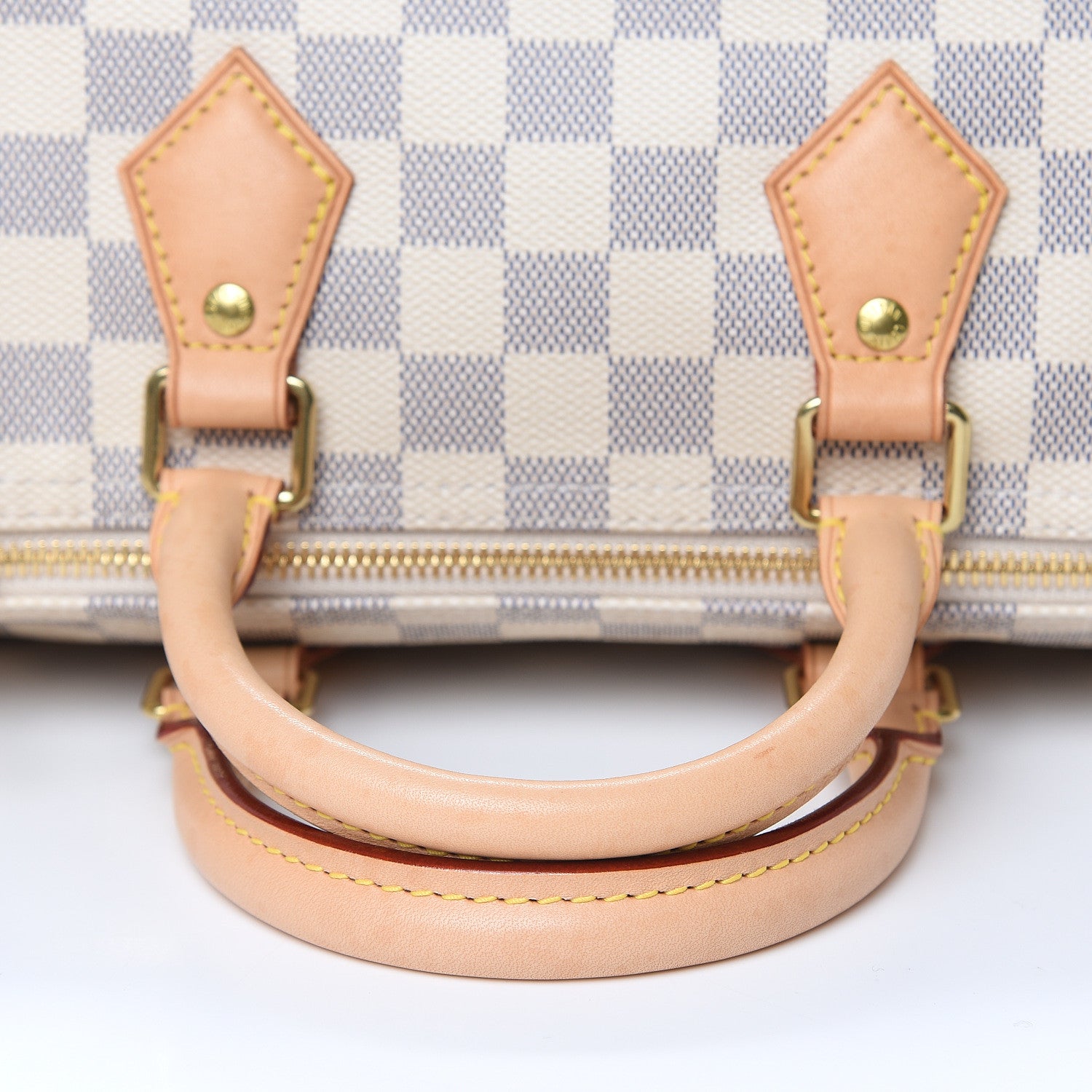 Louis Vuitton Damier Azur Speedy Bandouliere 25 10 of 12