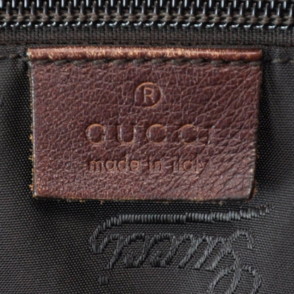 Gucci Leather Large Tote Unisex Brown 8 of 10