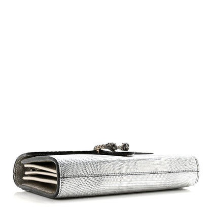 Gucci Lizard Mini Dionysus Chain Wallet Silver 4 of 11
