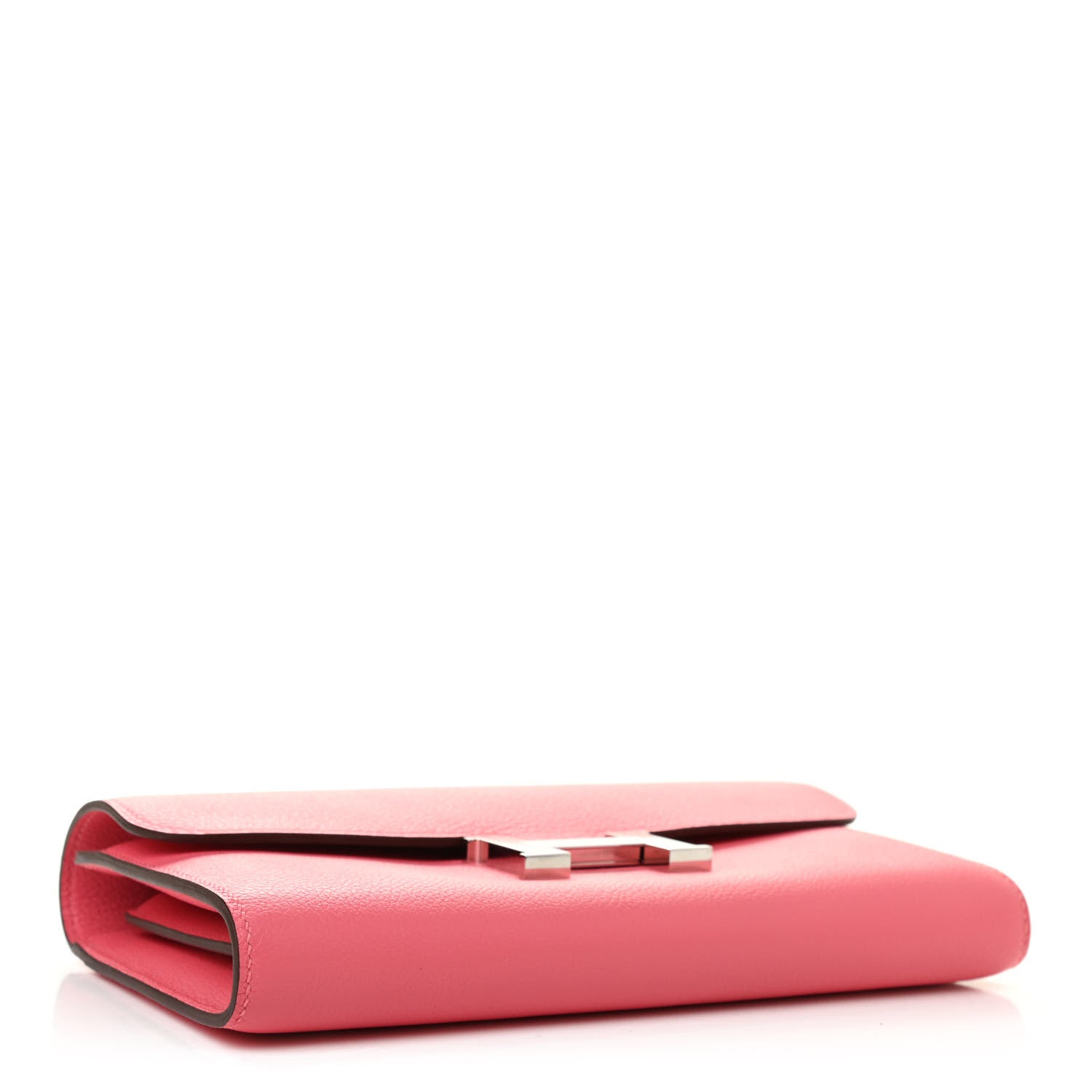 Hermes Evercolor Constance Long Wallet Rose Azalee 4 of 7
